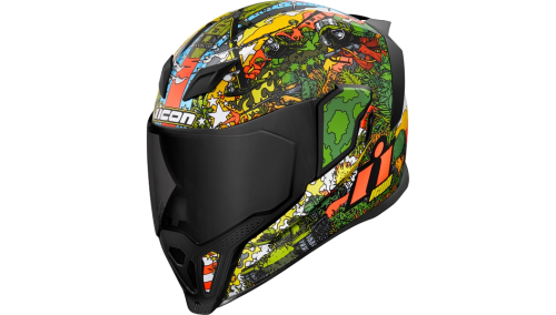 Icon - Icon Airflite GP23 Helmet - 0101-15058 - Green - Small