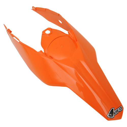 UFO Plastics - UFO Plastics Rear Fender with Side Panels - Orange - KT03094-127