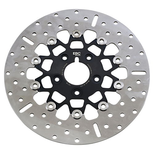 EBC - EBC 10 Button Floater Contour Wide Band Brake Rotor - FSD022BLK