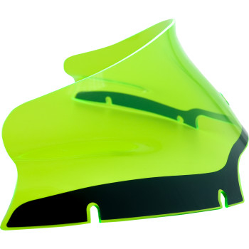 Klock Werks - Klock Werks Kolor Flare Windshield - 6in. - Green Ice - KWW-01-0631