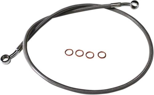 LA Choppers - LA Choppers Stainless Braided Cable Kit - LA-8400KT-08