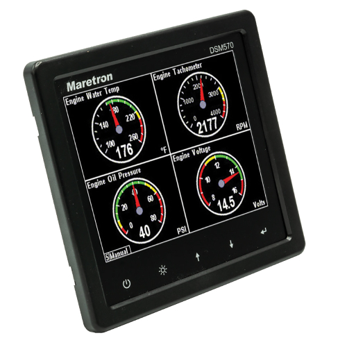 Maretron - Maretron DSM570 5.7" High Resolution Color Display w/Black Enclosure