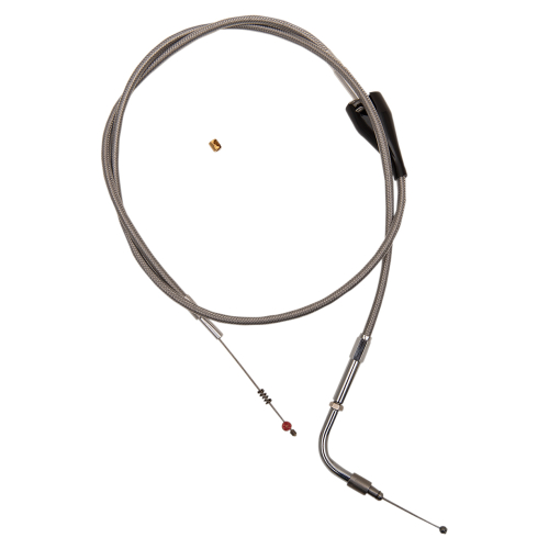 Barnett - Barnett Stainless Clear-Coated Idle-Cruise Cable (+3in.) - 102-30-41001-03