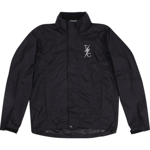 Thrashin Supply Company - Thrashin Supply Company Waterproof Mission Rain Jacket - TMJ-15-09 - Black - Medium