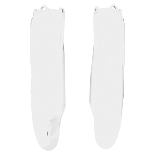 UFO Plastics - UFO Plastics Fork Slider Protectors - White - YA04814-046