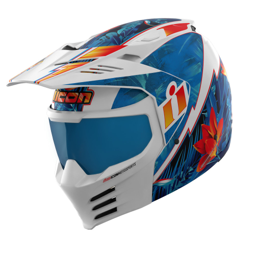 Icon - Icon Elsinore Kaonohi Helmet - 0104-3265 - Blue - Small