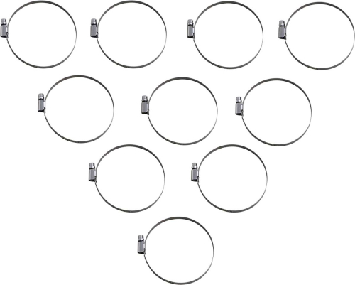 Parts Unlimited - Parts Unlimited Hose Clamp - Embossed - 70-90mm - 2402-0276