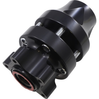 Arlen Ness - Arlen Ness Front Cartridge Hub Kit Single Disc - Black - 71-602
