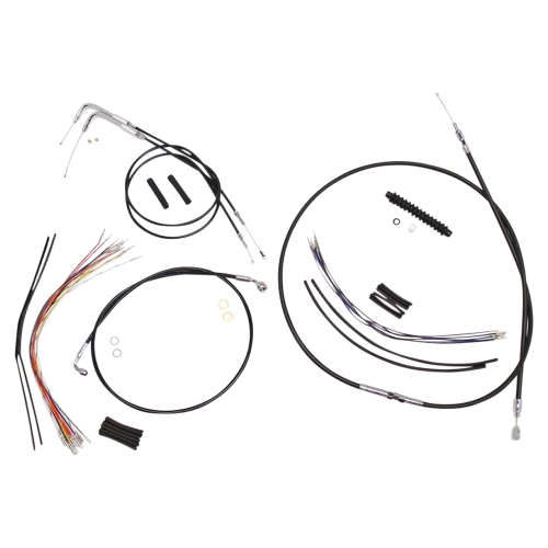 Magnum - Magnum Black Vinyl XR Handlebar Installation Kit for 12-14in. Ape - 489271