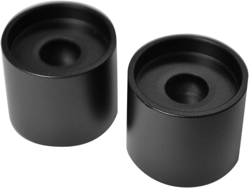 LA Choppers - LA Choppers Riser Extension for 1-1/4in. Handlebar - 1in. Rise - Black - LA-7414-01M