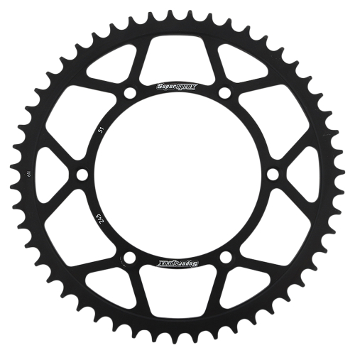 Supersprox - Supersprox Steel Rear Sprocket - 51T - RFE-245-51-BLK