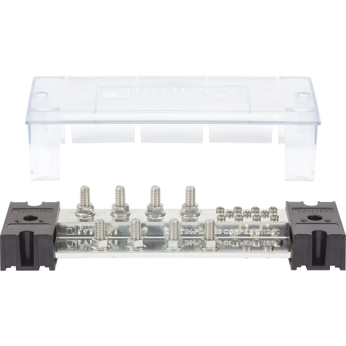 Blue Sea Systems - Blue Sea PowerBar 1000 - 8 3/8" Terminal Studs w/Cover