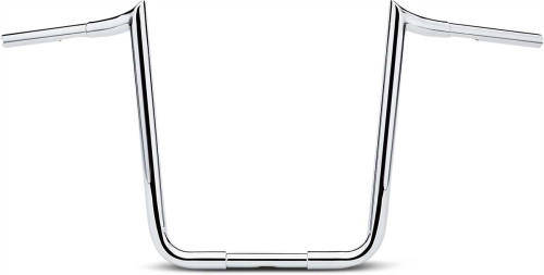 LA Choppers - LA Choppers 1-1/4in. Prime Ape Handlebars - 18in. Rise - Chrome - LA-7351-18