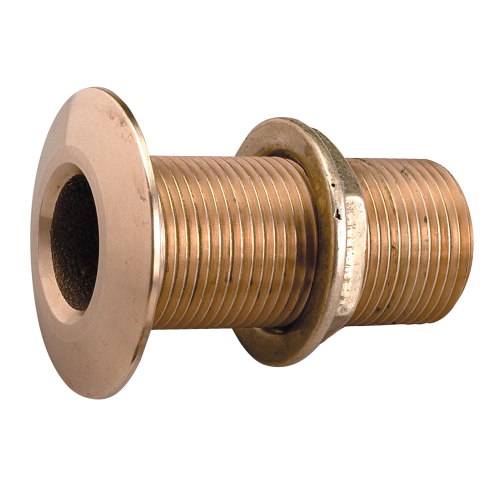 Perko - Perko 3/4" Thru-Hull Fitting w/Pipe Thread Bronze MADE IN THE USA