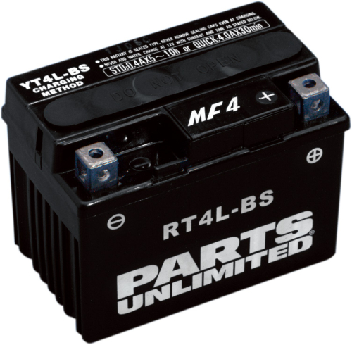 Parts Unlimited - Parts Unlimited AGM Maintenance-Free Battery - RT4L-BS