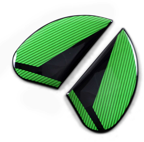 Icon - Icon Side Plate for Airform Helmets - Conflux Green - 0133-1217