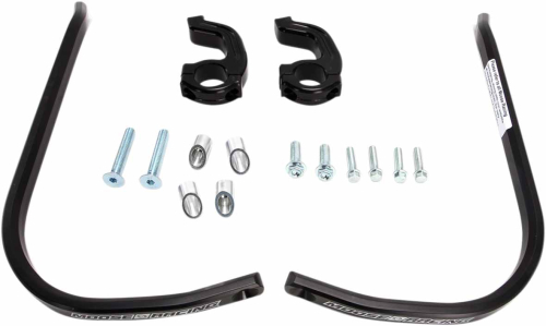 Moose Racing - Moose Racing Contour Handguards - 1-1/8in. Bar - Black - 50-5236B
