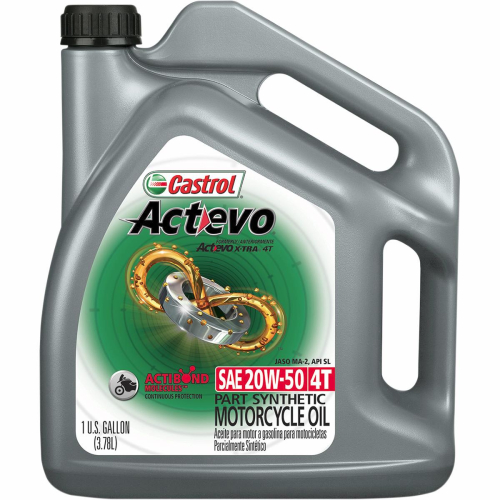 Castrol - Castrol Actevo X-Tra 4T Synthetic Blend - 20W50 - 1gal. - 03139