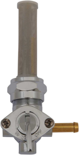 Drag Specialties - Drag Specialties Petcock  - 90deg. Spigot - Chrome - DS-390219