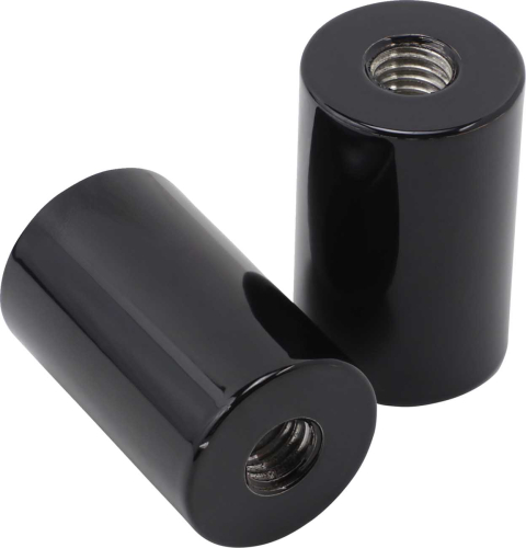 LA Choppers - LA Choppers 2in. Straight Risers For Kage Fighter Handlebars - Gloss Black - LA-7335-02RB