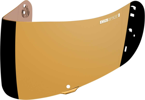 Icon - Icon Optics Shield for Airmada/Airframe/Pro/Airform Helmets - RST Bronze - Fog-Free - 0130-1002