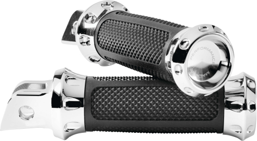 Performance Machine - Performance Machine Overdrive Footpegs - Driver - Chrome - 0035-1243M-CH