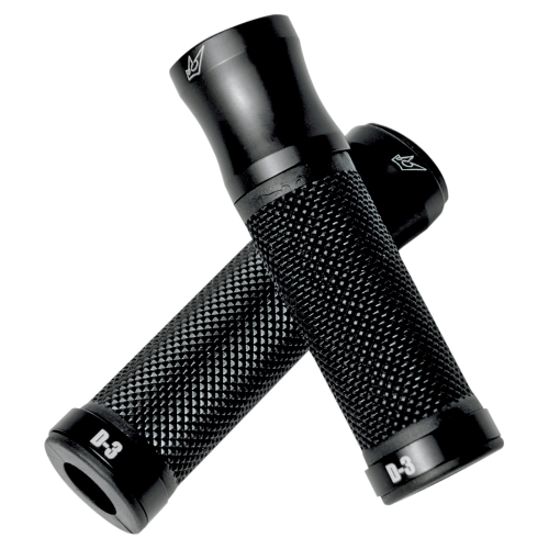 Driven Racing - Driven Racing D3 Grips - Black/Black - D3BK2