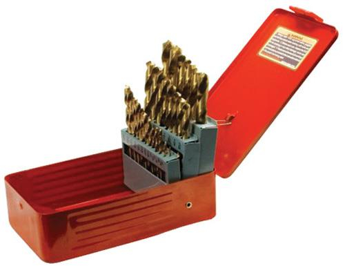Performance Tools - Performance Tools 29 Piece Drill Bit Set with Steel Case - W9017