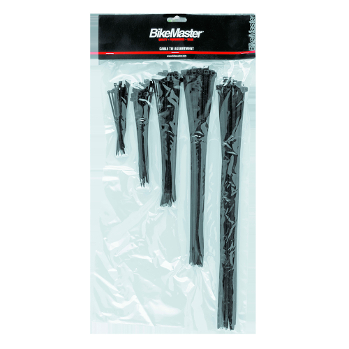 BikeMaster - BikeMaster Cable Ties - Assorted Sizes - 151677