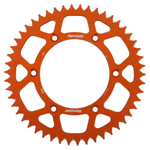 Supersprox - Supersprox Aluminum Rear Sprocket - 50T - RAL-990-50-ORG