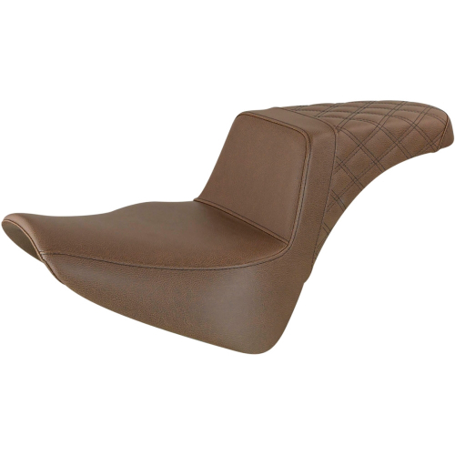 Saddlemen - Saddlemen Step-Up Rear LS Seat - Brown - 818-33-173BR