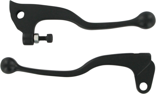 Parts Unlimited - Parts Unlimited Shorty Style Power Brake Lever Set - Black - 55Y-83922-00-SH