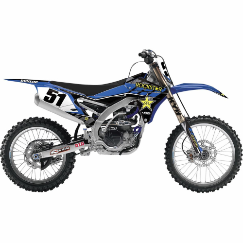 Factory Effex - Factory Effex Rockstar 2016 Shroud Graphics Kit - Blue - 1914212