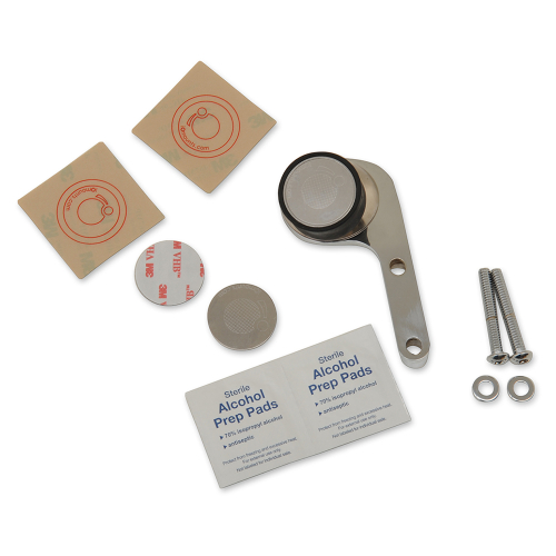 Klock Werks - Klock Werks iOmounts Handlebar Perch Mount Kit - Right Hand - Chrome - KW05-01-0380-RC