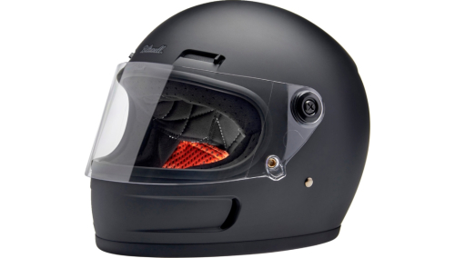 Biltwell Inc. - Biltwell Inc. Gringo SV Solid Helmet - 1006-201-502 - Flat Black - Small