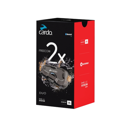 Cardo - Cardo Freecom 2X Bluetooth Communication - Duo - FRC2X103