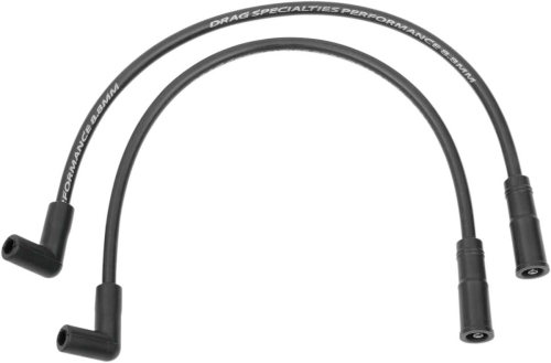 Drag Specialties - Drag Specialties Copper Core 8.8mm Spark Plug Wire Set - SPW2-DS