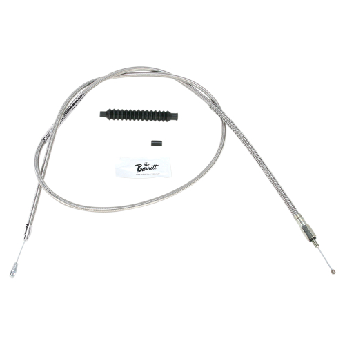 Barnett - Barnett Stainless Clear-Coated Clutch Cable (+12in.) - 102-30-10005-12
