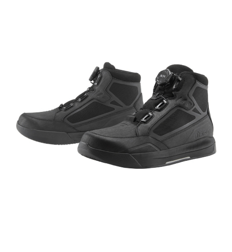 Icon - Icon Patrol 3 Waterproof CE Boots - 3403-1283 - Black - 9