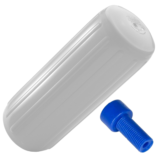 Polyform U.S. - Polyform HTM-2 Hole Through Middle Fender 8.5" x 20.5" - White w/Air Adapter