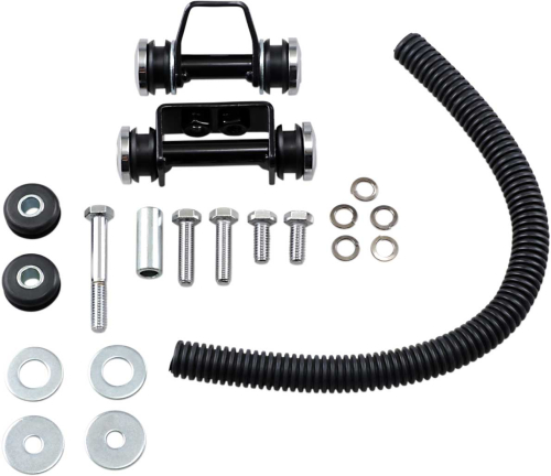 Drag Specialties - Drag Specialties Custom Mounting Kit for Flatside Tanks - 345270-HC4