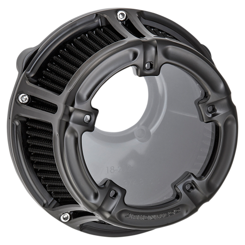 Arlen Ness - Arlen Ness Method Clear Sucker Air Cleaner Kit - Black - 18-966