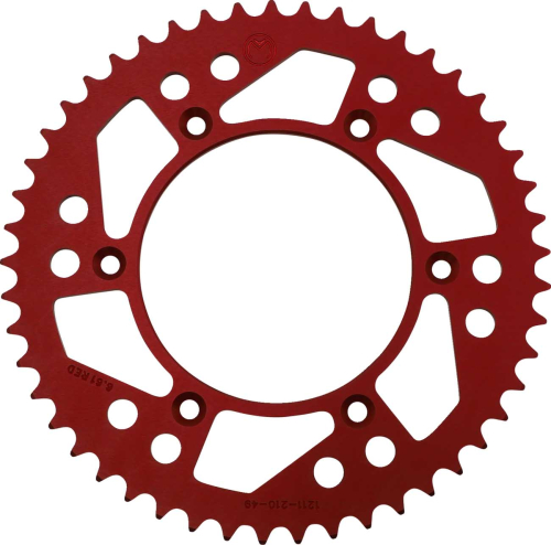 Moose Racing - Moose Racing Aluminum Rear Sprocket - 49T - 1211-210-49-13