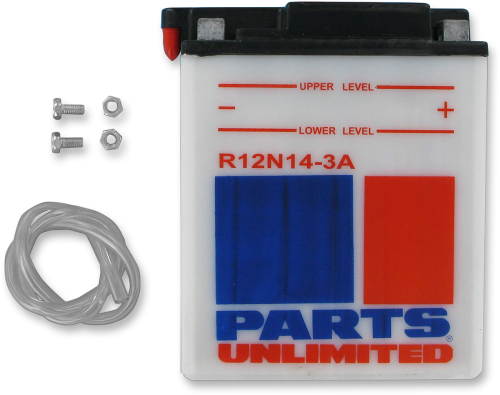 Parts Unlimited - Parts Unlimited 12V Conventional Battery - LEMM2241B-C