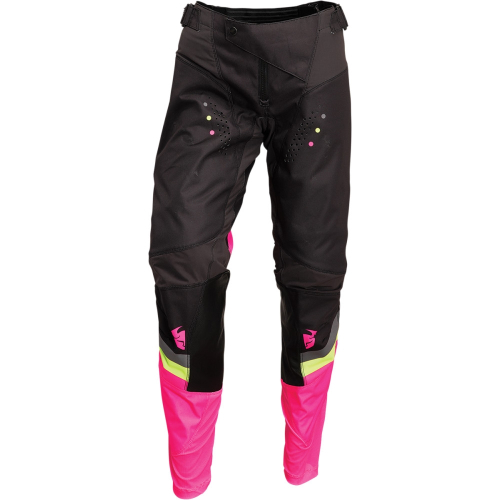 Thor - Thor Pulse Rev Womens Pants - 2902-0295 - Charcoal/Pink - 3/4