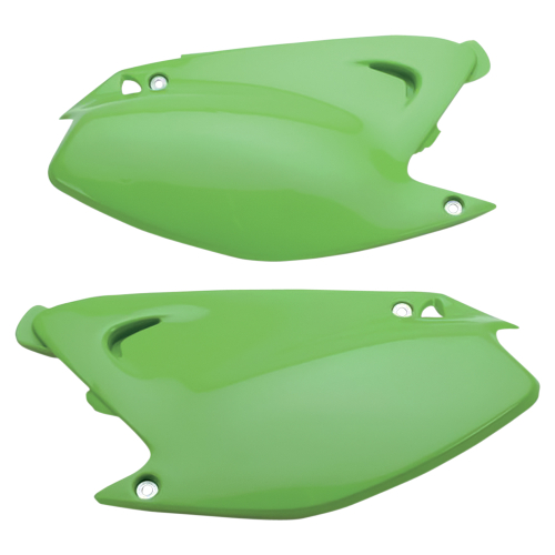 UFO Plastics - UFO Plastics Side Panels - 05-08 KX Green - KA03739-026