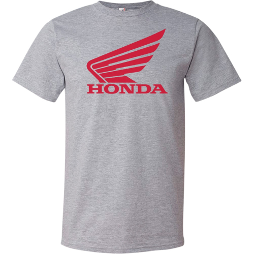 Honda Collection - Honda Collection Honda Wing T-Shirt - NP21S-M1820-L - Heather Gray - Large