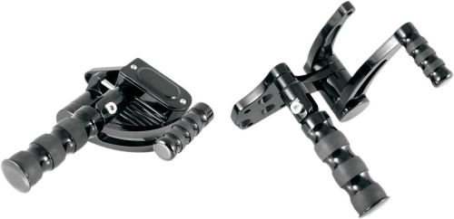 GMA Engineering - GMA Engineering Forward Controls - Gloss Black - GMA-FC-100-B