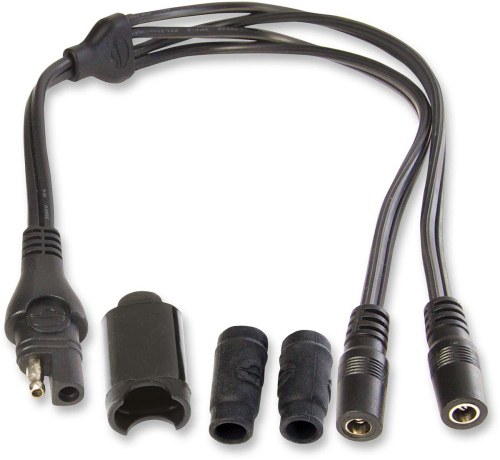 Tecmate - Tecmate Optimate Y-Splitter SAE IN  to DC 2.5mm Out Socket - O-35