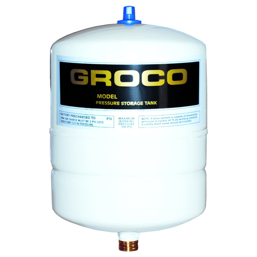GROCO - GROCO Pressure Storage Tank - 0.5 Gallon Drawdown